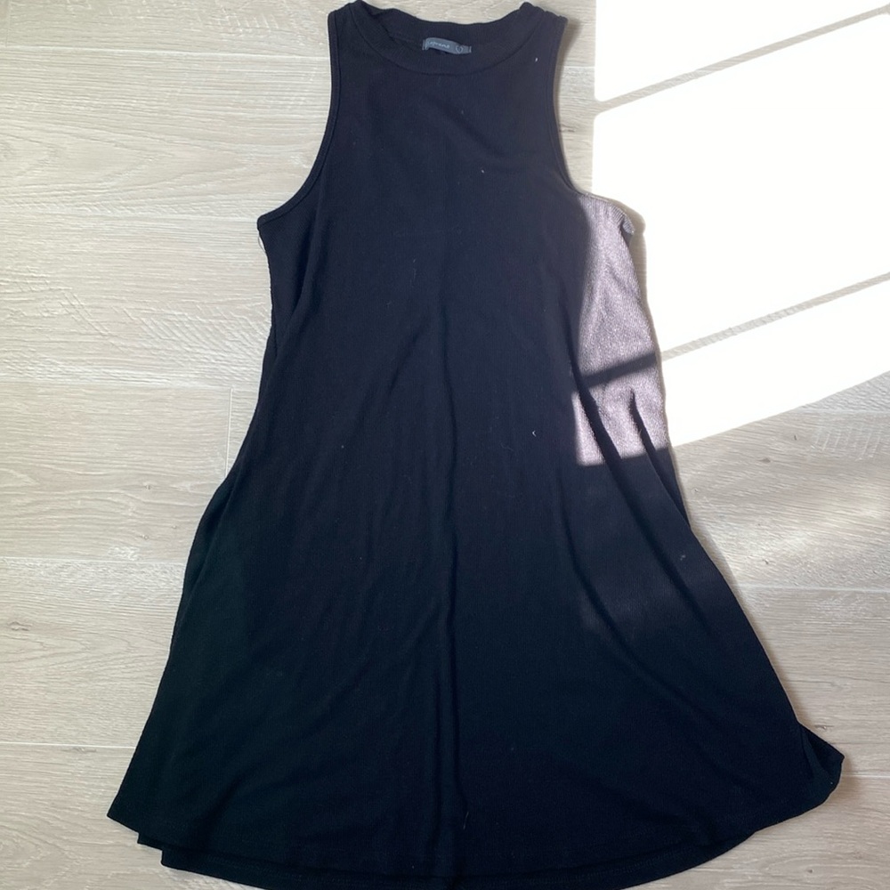 Blank turtle neck tank dress small